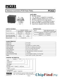 Datasheet PC8221A-12A manufacturer Picker