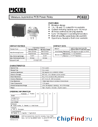 Datasheet PC8221A-12A15 manufacturer Picker