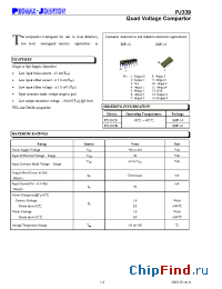 Datasheet PJ339CD manufacturer Promax-Johnton