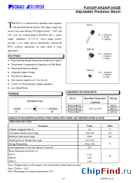 Datasheet PJ432 manufacturer Promax-Johnton