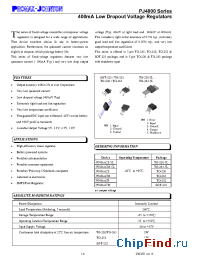 Datasheet PJ4833CP manufacturer Promax-Johnton