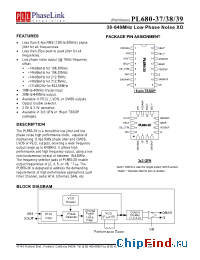Datasheet PL680-37QC-R manufacturer PhaseLink