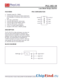 Datasheet PLL102-10SC manufacturer PhaseLink