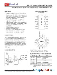 Datasheet PLL520-05 производства PhaseLink