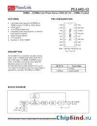 Datasheet PLL602-12OC manufacturer PhaseLink