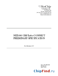 Datasheet NET1080 производства PLX