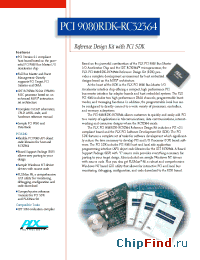 Datasheet PCI9080RDK-RC32364 manufacturer PLX