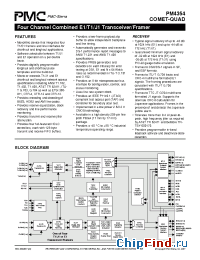 Datasheet PM4354 manufacturer PMC-Sierra