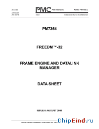 Datasheet PM7364-BI manufacturer PMC-Sierra