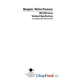Datasheet MC2300 manufacturer PMD Motion