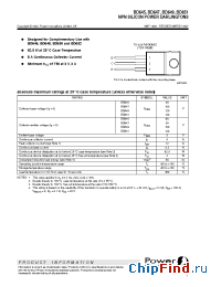 Datasheet BD651 manufacturer Power Innovations