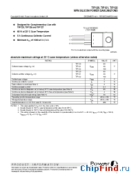 Datasheet TIP122 manufacturer Power Innovations