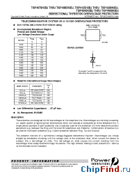 Datasheet TISP4095H3BJ manufacturer Power Innovations
