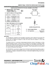 Datasheet TISP4360H3BJ manufacturer Power Innovations