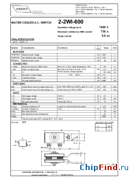 Datasheet 2-2WI-600 manufacturer Power Semiconductors