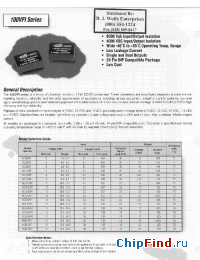 Datasheet 105D5VFI manufacturer Power-One