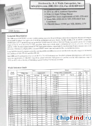 Datasheet 1115S224 manufacturer Power-One