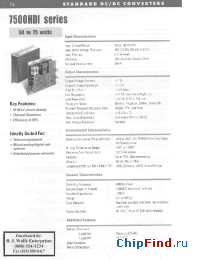 Datasheet 2515S24HDI manufacturer Power-One