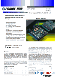 Datasheet 48IMS30-0503-9G manufacturer Power-One