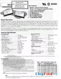 Datasheet 515S18 manufacturer Power-One