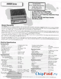 Datasheet 6003S24UR manufacturer Power-One