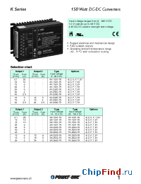 Datasheet AK1301-7R manufacturer Power-One