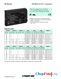 Datasheet BM1001-7R производства Power-One
