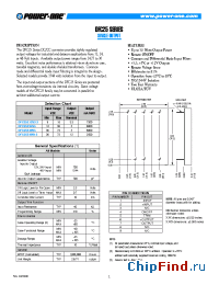 Datasheet DFC25E48S12 manufacturer Power-One