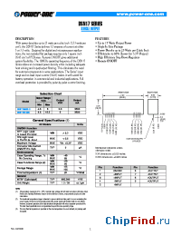 Datasheet DSN17N12S5 manufacturer Power-One