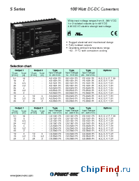 Datasheet ES1501-7R manufacturer Power-One