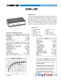 Datasheet IAS006ZE manufacturer Power-One