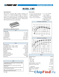 Datasheet IWS505 manufacturer Power-One