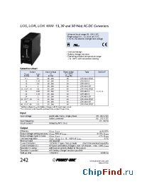 Datasheet LOK4140-2RLD manufacturer Power-One