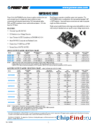 Datasheet MAP40-3100 manufacturer Power-One