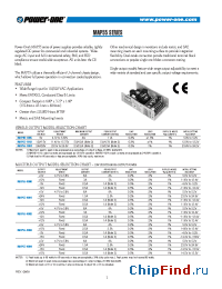 Datasheet MAP55-1024 manufacturer Power-One