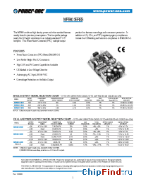 Datasheet MPB80-3300 manufacturer Power-One