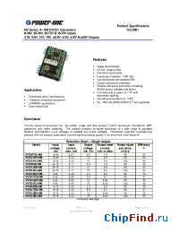 Datasheet NVD0.1EKK-M6 manufacturer Power-One