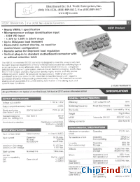 Datasheet NXI150-12P1V8C производства Power-One