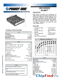 Datasheet OES021ZC-A manufacturer Power-One
