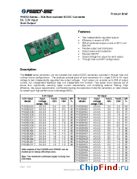 Datasheet PHD32UAY manufacturer Power-One