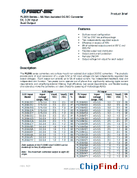 Datasheet PLD08 manufacturer Power-One