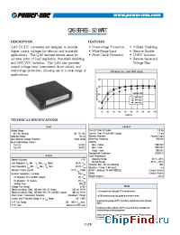 Datasheet QAS050Z60 manufacturer Power-One