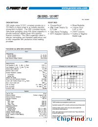 Datasheet QBS050ZE-A manufacturer Power-One