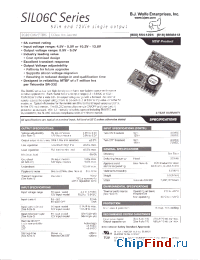 Datasheet SIL06C-12SADJ manufacturer Power-One