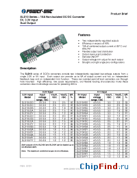 Datasheet SLD10UDA manufacturer Power-One