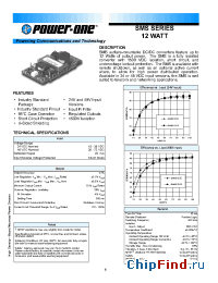 Datasheet SMS012ZE manufacturer Power-One