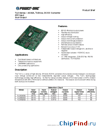 Datasheet TLD25ZEB manufacturer Power-One