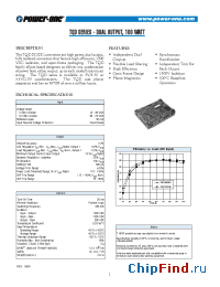 Datasheet TQD100YGE-A manufacturer Power-One