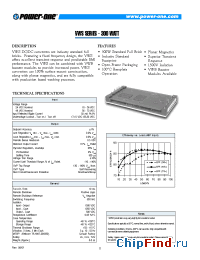 Datasheet VWS300Z28-A manufacturer Power-One