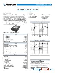 Datasheet XWD1212 manufacturer Power-One